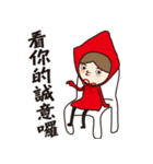 Funny of little red riding hood-2（個別スタンプ：26）