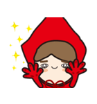 Funny of little red riding hood-2（個別スタンプ：28）