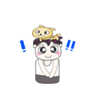 Mr. Saki and Dog....^^（個別スタンプ：11）