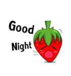 Cute Red Strawberry（個別スタンプ：8）