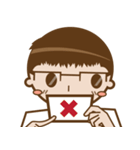 Mr.Megane Designer Ver.2（個別スタンプ：31）