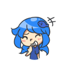 Foolish Blue Fish（個別スタンプ：3）