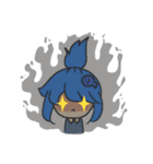 Foolish Blue Fish（個別スタンプ：8）