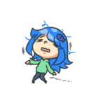 Foolish Blue Fish（個別スタンプ：12）