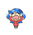 Foolish Blue Fish（個別スタンプ：14）