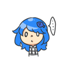 Foolish Blue Fish（個別スタンプ：18）