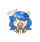 Foolish Blue Fish（個別スタンプ：24）