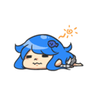 Foolish Blue Fish（個別スタンプ：33）