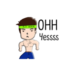 Fitman And Handsome（個別スタンプ：22）