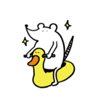 無表情ねずみ（個別スタンプ：13）