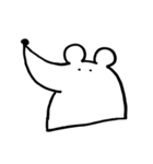 無表情ねずみ（個別スタンプ：17）
