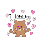 かわいい動物たち。（個別スタンプ：17）
