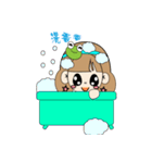 Bullfrog girl's daily life report（個別スタンプ：27）