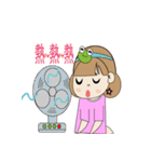 Bullfrog girl's daily life report（個別スタンプ：29）