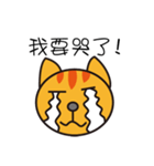 Lazy typing？ Naughty cat speak for you（個別スタンプ：22）