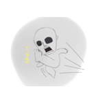 Thinker ＆ Scream（個別スタンプ：4）