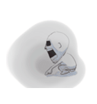 Thinker ＆ Scream（個別スタンプ：5）