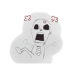 Thinker ＆ Scream（個別スタンプ：6）