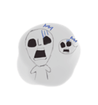 Thinker ＆ Scream（個別スタンプ：7）