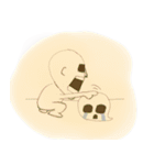 Thinker ＆ Scream（個別スタンプ：18）