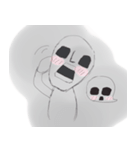 Thinker ＆ Scream（個別スタンプ：22）