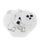 Thinker ＆ Scream（個別スタンプ：23）