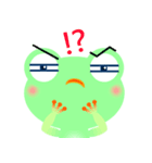 Greeny little frog（個別スタンプ：4）