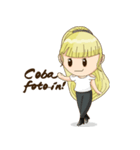 Coco the Labil Girl（個別スタンプ：14）