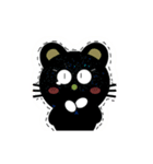 Airi Kuro Cat (Animated)（個別スタンプ：2）