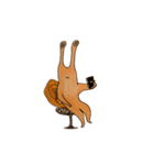 backpack snail（個別スタンプ：17）