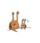 backpack snail（個別スタンプ：22）