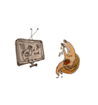 backpack snail（個別スタンプ：23）