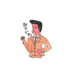Tom's action 2nd（個別スタンプ：16）