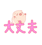 My Cute Lovely Pig in Messages（個別スタンプ：17）