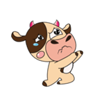 Introverted and Lovely Dairy Cow（個別スタンプ：29）