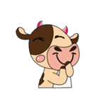 Introverted and Lovely Dairy Cow（個別スタンプ：39）