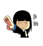 Law Girl（個別スタンプ：12）