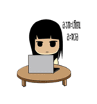 Law Girl（個別スタンプ：21）