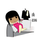 Law Girl（個別スタンプ：38）