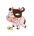 Lovely Dairy Cow in Kinky Time（個別スタンプ：4）