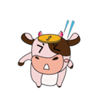 Lovely Dairy Cow in Kinky Time（個別スタンプ：7）