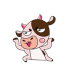 Lovely Dairy Cow in Kinky Time（個別スタンプ：19）