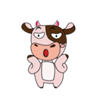 Lovely Dairy Cow in Kinky Time（個別スタンプ：21）