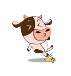 Obstreperous Day of a Lovely Dairy Cow（個別スタンプ：1）