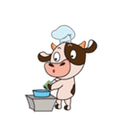 Obstreperous Day of a Lovely Dairy Cow（個別スタンプ：12）