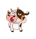 Obstreperous Day of a Lovely Dairy Cow（個別スタンプ：19）