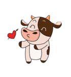 Obstreperous Day of a Lovely Dairy Cow（個別スタンプ：34）