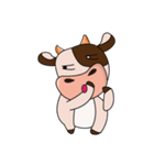 Obstreperous Day of a Lovely Dairy Cow（個別スタンプ：36）