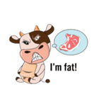 Obstreperous Day of a Lovely Dairy Cow（個別スタンプ：37）