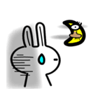 Rabbit with big nose NO.2（個別スタンプ：8）